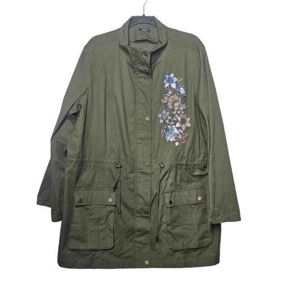 mark. Jackets & Blazers - mark 100% Cotton Embordered Lightweight Jacket